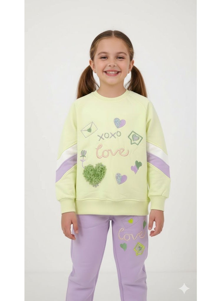 Macaw Kids Winter Cotton Set 100% Padded – Soft Warm Children Outfit with Heavy Outer Fabric, Anti-Pilling & Fade Resistant, Comfortable Long Sleeve Top and Pants for Daily Wear, School & Outdoor Activities(8years) - Image 1